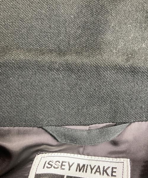ISSEY MIYAKE（イッセイミヤケ）ISSEY MIYAKE (イッセイミヤケ) ショールカラージャケット ブラック サイズ:3の古着・服飾アイテム