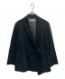 ISSEY MIYAKE（イッセイミヤケ）の古着「ショールカラージャケット」｜ブラック