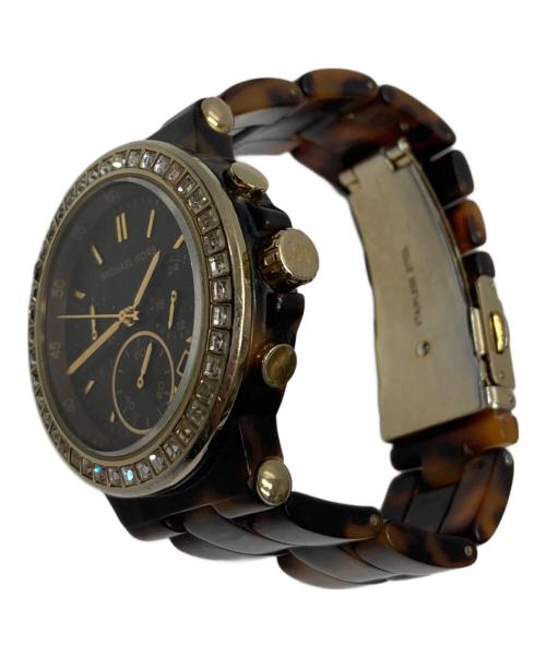 MICHAEL KORS（マイケル・コース）MICHAEL KORS (マイケルコース) 腕時計 ブラウンの古着・服飾アイテム