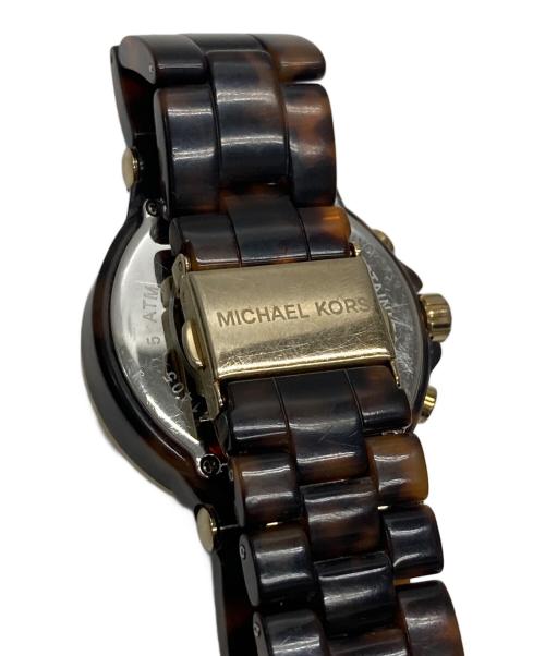 MICHAEL KORS（マイケル・コース）MICHAEL KORS (マイケルコース) 腕時計 ブラウンの古着・服飾アイテム