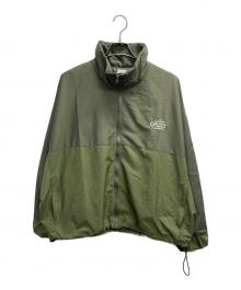 KAO YORI NAKAMI（カオヨリナカミ）の古着「ナイロンジャケット」｜グリーン