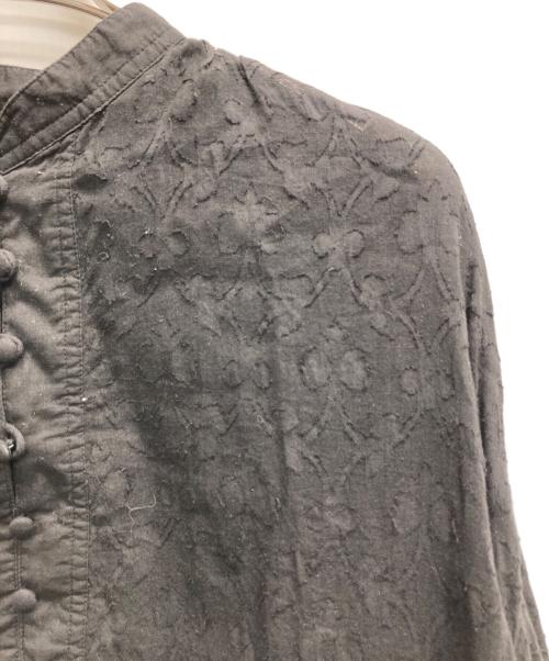 JOURNAL STANDARD relume（ジャーナルスタンダード レリューム）JOURNAL STANDARD relume (ジャーナルスタンダード レリューム) コットンジャガードギャザーブラウス ブラック サイズ:Freeの古着・服飾アイテム