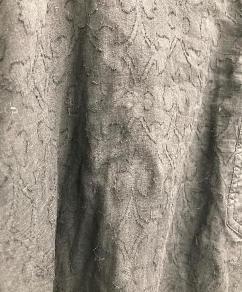 JOURNAL STANDARD relume（ジャーナルスタンダード レリューム）JOURNAL STANDARD relume (ジャーナルスタンダード レリューム) コットンジャガードギャザーブラウス ブラック サイズ:Freeの古着・服飾アイテム