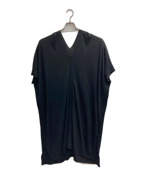 DEUXIEME CLASSE（ドゥーズィエム クラス）DEUXIEME CLASSE (ドゥーズィエム クラス) shake code ポンチョ(シェイクコードコードポンチョ) ブラック サイズ:表記無しの古着・服飾アイテム