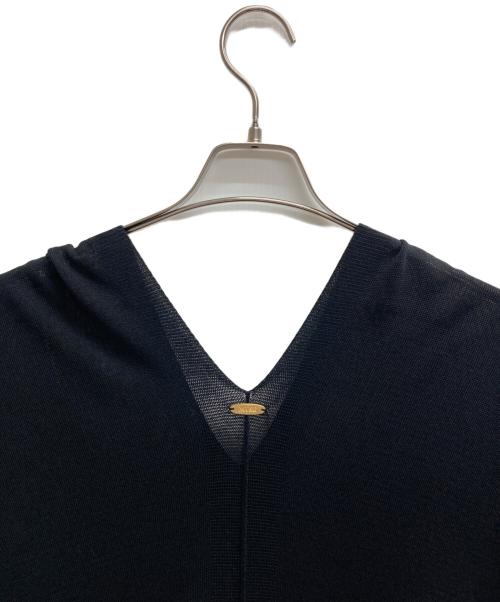 DEUXIEME CLASSE（ドゥーズィエム クラス）DEUXIEME CLASSE (ドゥーズィエム クラス) shake code ポンチョ(シェイクコードコードポンチョ) ブラック サイズ:表記無しの古着・服飾アイテム