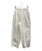 JOURNAL STANDARD relumeジャーナルスタンダード レリューム）の古着「コットンツイルイージーカーブパンツ」｜ホワイト