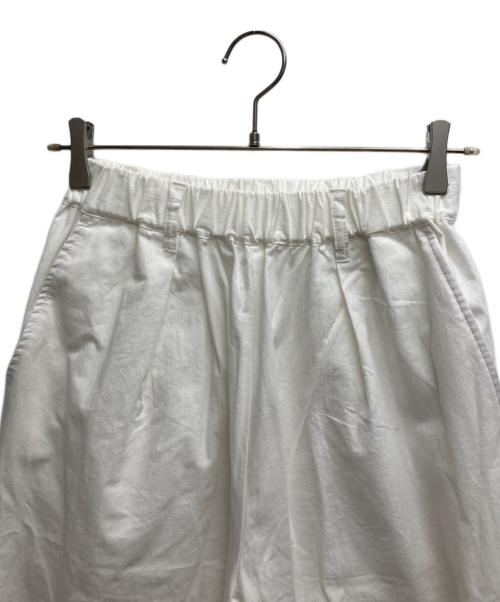 JOURNAL STANDARD relume（ジャーナルスタンダード レリューム）JOURNAL STANDARD relume (ジャーナルスタンダード レリューム) コットンツイルイージーカーブパンツ ホワイト サイズ:Fの古着・服飾アイテム