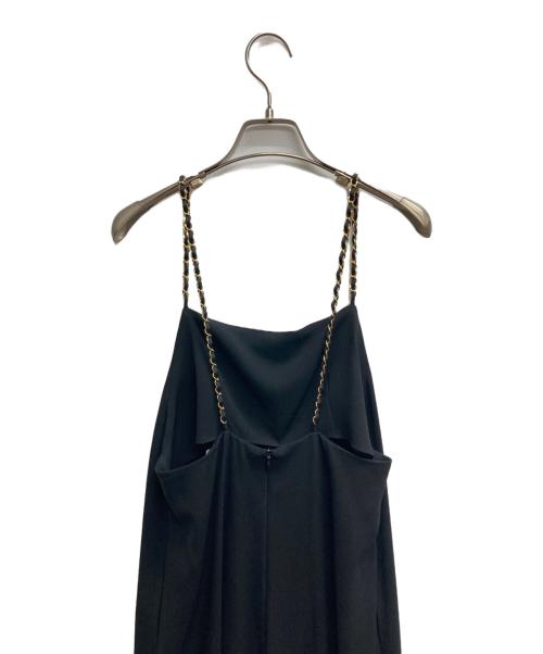 EVERYDAY I LIKE.（エヴリデイ アイ ライク）EVERYDAY I LIKE. (エヴリデイ アイ ライク) チェーン ジャンプスーツ ブラック サイズ:36の古着・服飾アイテム