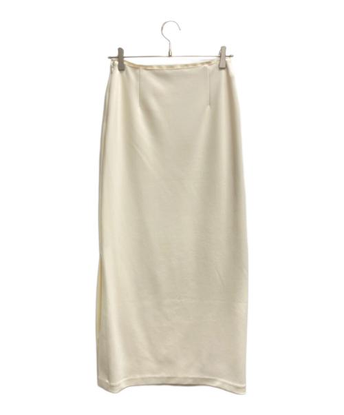 IIROT（イロット）IIROT (イロット) Slit Skirt(スリットスカート) アイボリー サイズ:38の古着・服飾アイテム