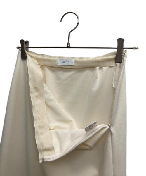 IIROT（イロット）IIROT (イロット) Slit Skirt(スリットスカート) アイボリー サイズ:38の古着・服飾アイテム