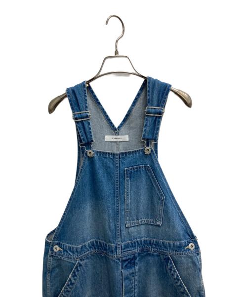 JOHNBULL（ジョンブル）JOHNBULL (ジョンブル) HARD WORKER オーバーオール(ハードワーカーオーバーオール) インディゴ サイズ:Sの古着・服飾アイテム