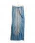 MAISON SPECIAL (メゾンスペシャル) Chemical Wash Spray Trim Skirt(ケミカルウォッシュスプレートリムスカート) インディゴ サイズ:36：4500円