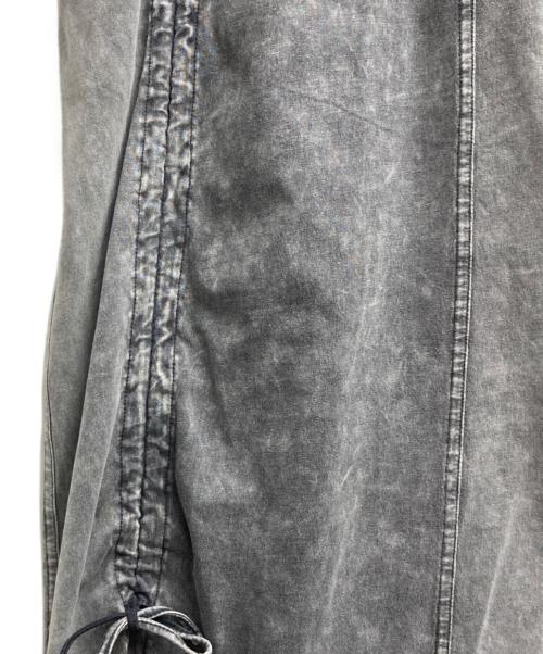 MAISON SPECIAL（メゾンスペシャル）MAISON SPECIAL (メゾンスペシャル) Chemical Wash Spray Trim Skirt(ケミカルウォッシュスプレートリムスカート) ブラック サイズ:36の古着・服飾アイテム