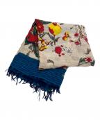 manipuriマニプリ）の古着「コットンシルクスカーフ」｜マルチカラー