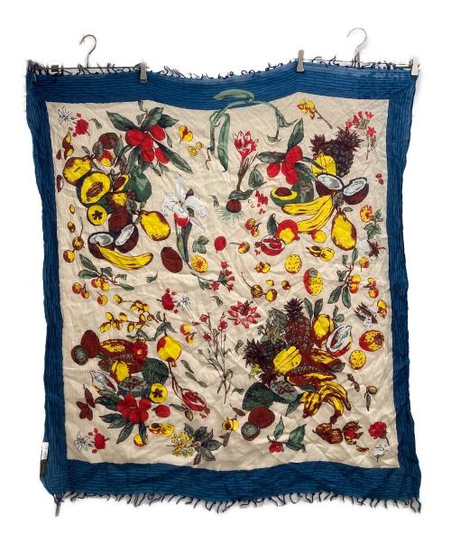 manipuri（マニプリ）manipuri (マニプリ) コットンシルクスカーフ マルチカラーの古着・服飾アイテム