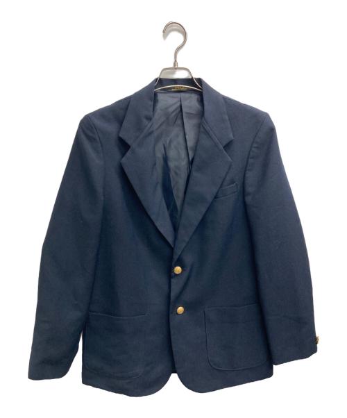 VAN HEUSEN（ヴァンヒューセン/バンヒューゼン）VAN HEUSEN (ヴァンヒューセン/バンヒューゼン) 金釦紺ブレ ネイビー サイズ:表記無しの古着・服飾アイテム