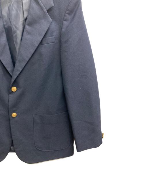 VAN HEUSEN（ヴァンヒューセン/バンヒューゼン）VAN HEUSEN (ヴァンヒューセン/バンヒューゼン) 金釦紺ブレ ネイビー サイズ:表記無しの古着・服飾アイテム