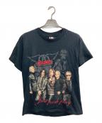 AEROSMITH×SORAYAMAエアロスミス×ソラヤマ）の古着「Just Push Play Tour Tee」｜ブラック