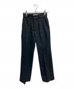 THE SHINZONEザ シンゾーン）の古着「CENTER PRESS PANTS」｜ブラック