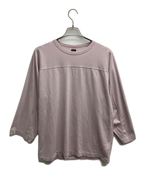 BATONER（バトナ―）BATONER (バトナ―) FOOTBALL-T ピンク サイズ:Lの古着・服飾アイテム