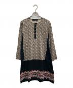 tricot COMME des GARCONSトリココムデギャルソン）の古着「切替ワンピース」｜ブラック