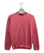 COMME des GARCONS HOMME PLUSコムデギャルソンオムプリュス）の古着「クルーネックニット」｜ピンク