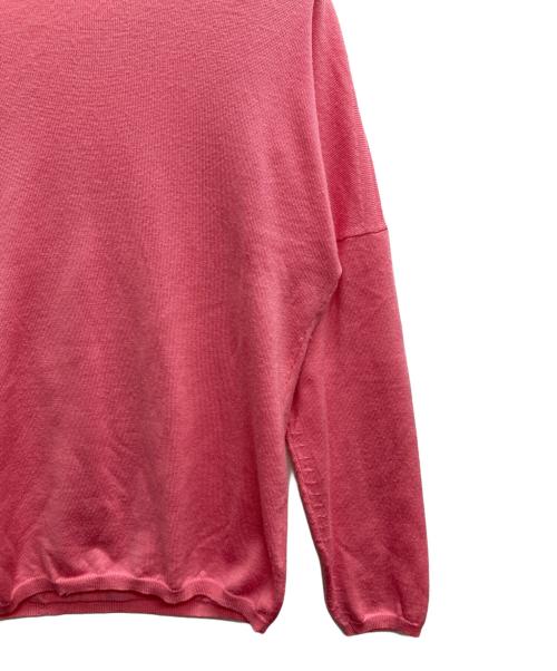 COMME des GARCONS HOMME PLUS（コムデギャルソンオムプリュス）COMME des GARCONS HOMME PLUS (コムデギャルソンオムプリュス) クルーネックニット ピンク サイズ:Mの古着・服飾アイテム