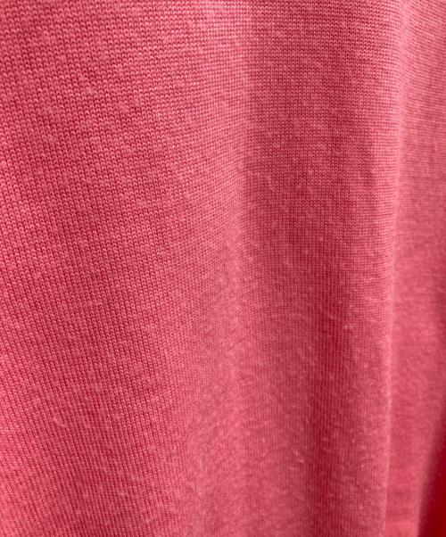 COMME des GARCONS HOMME PLUS（コムデギャルソンオムプリュス）COMME des GARCONS HOMME PLUS (コムデギャルソンオムプリュス) クルーネックニット ピンク サイズ:Mの古着・服飾アイテム