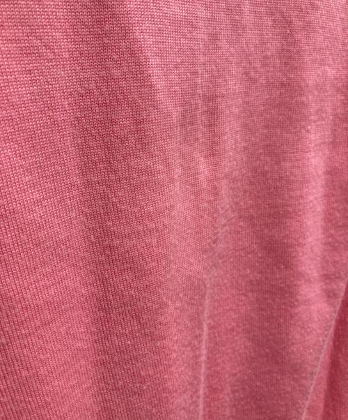 COMME des GARCONS HOMME PLUS（コムデギャルソンオムプリュス）COMME des GARCONS HOMME PLUS (コムデギャルソンオムプリュス) クルーネックニット ピンク サイズ:Mの古着・服飾アイテム