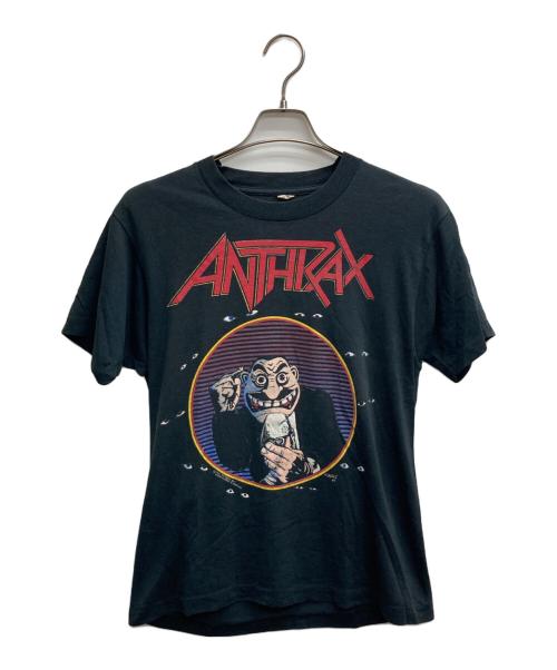 SCREEN STARS（スクリーンズスターズ）SCREEN STARS (スクリーンズスターズ) ANTHRAX TEE ブラック サイズ:Mの古着・服飾アイテム