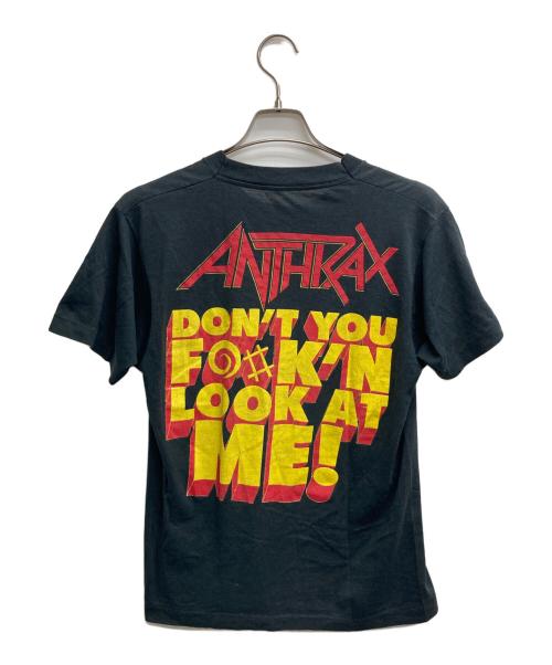 SCREEN STARS（スクリーンズスターズ）SCREEN STARS (スクリーンズスターズ) ANTHRAX TEE ブラック サイズ:Mの古着・服飾アイテム