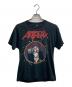 SCREEN STARS（スクリーンズスターズ）の古着「ANTHRAX TEE」｜ブラック