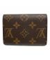 LOUIS VUITTON (ルイ ヴィトン) ポルトモネロザリ ブラウン：35000円