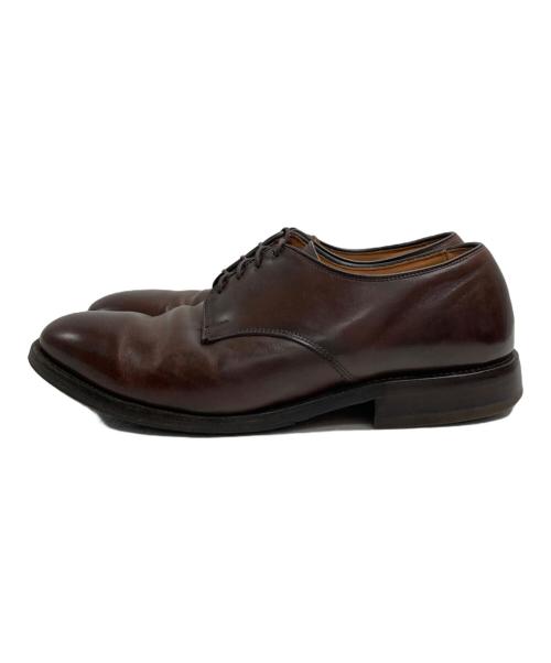Allen Edmonds（アレン エドモンズ）Allen Edmonds (アレン エドモンズ) 外羽根プレーントゥシューズ ブラウン サイズ:8Dの古着・服飾アイテム