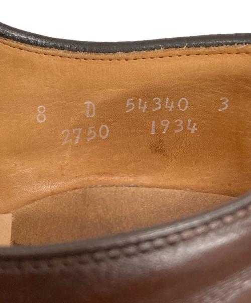 Allen Edmonds（アレン エドモンズ）Allen Edmonds (アレン エドモンズ) 外羽根プレーントゥシューズ ブラウン サイズ:8Dの古着・服飾アイテム