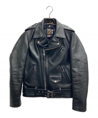 中古・古着通販】Schott (ショット) ライダースジャケット ブラック