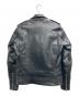 Schott (ショット) ライダースジャケット ブラック サイズ:36：55000円
