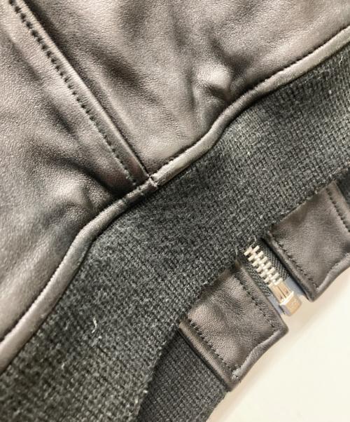 Schott（ショット）Schott (ショット) BOWERY LEATHER JACKET ブラック サイズ:Mの古着・服飾アイテム