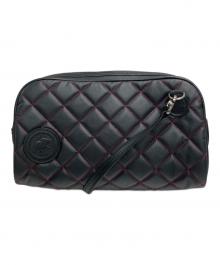 HUNTING WORLD（ハンティングワールド）の古着「バチューサーパスキルティング」｜ブラック