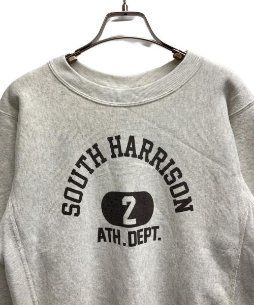 Champion（チャンピオン）Champion (チャンピオン) リバースウィーブクルーネック スウェット グレー サイズ:LARGEの古着・服飾アイテム