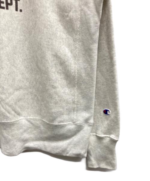 Champion（チャンピオン）Champion (チャンピオン) リバースウィーブクルーネック スウェット グレー サイズ:LARGEの古着・服飾アイテム