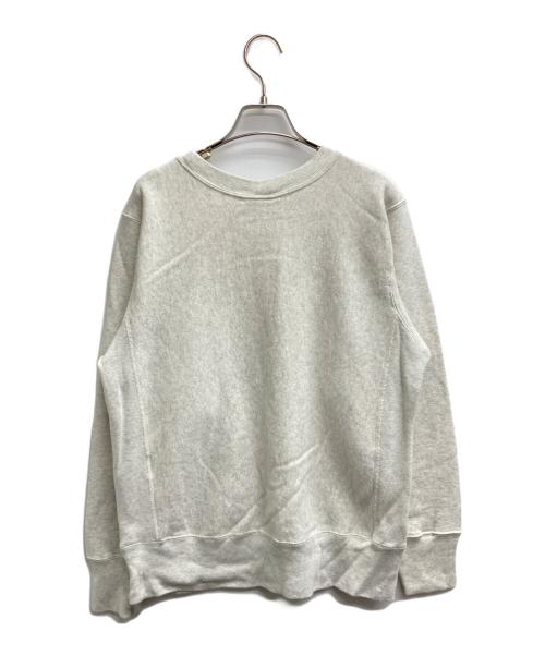 Champion（チャンピオン）Champion (チャンピオン) リバースウィーブクルーネック スウェット グレー サイズ:LARGEの古着・服飾アイテム