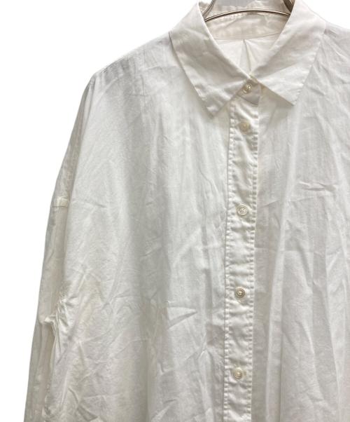 Spick and Span（スピックアンドスパン）Spick and Span (スピックアンドスパン) シアーツイルビッグシャツ ホワイト サイズ:不明（実寸サイズをご確認ください）の古着・服飾アイテム