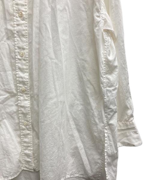 Spick and Span（スピックアンドスパン）Spick and Span (スピックアンドスパン) シアーツイルビッグシャツ ホワイト サイズ:不明（実寸サイズをご確認ください）の古着・服飾アイテム