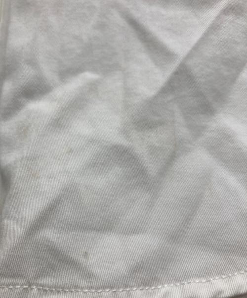 Q.anos（キュアノス）Q.anos (キュアノス) スナップデニムシャツ ホワイト サイズ:Freeの古着・服飾アイテム