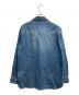 Q.anos (キュアノス) スナップデニムシャツ ブルー サイズ:Free：3000円