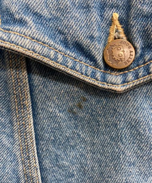 BETTY BOOP（ベティー・ブープ）BETTY BOOP (ベティー・ブープ) 90sBETTY BOOPプリントデニムジャケット インディゴ サイズ:Mの古着・服飾アイテム