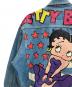 中古・古着 BETTY BOOP (ベティー・ブープ) 90sBETTY BOOPプリントデニムジャケット インディゴ サイズ:M：13000円