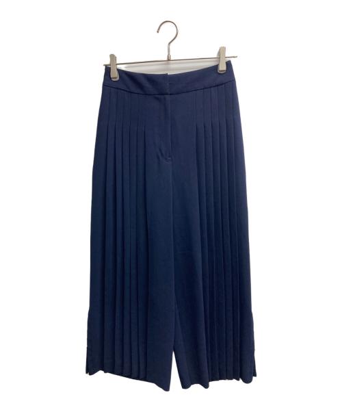 Arobe（アローブ）Arobe (アローブ) フロントプリーツストレートパンツ ネイビー サイズ:1の古着・服飾アイテム