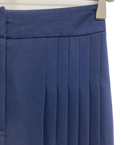 Arobe（アローブ）Arobe (アローブ) フロントプリーツストレートパンツ ネイビー サイズ:1の古着・服飾アイテム